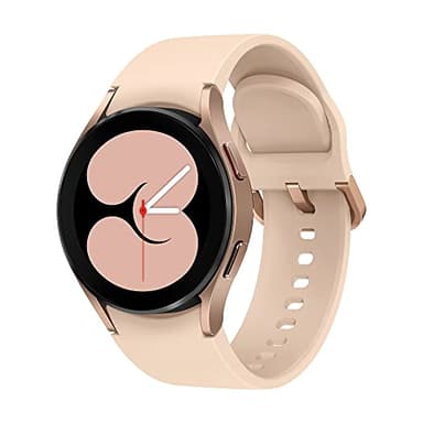 Samsung Galaxy Watch4, Runde LTE Smartwatch, Wear OS, Fitnessuhr, Fitness-Tracker, 40 mm, Pink Gold inkl. 36 Monate Herstellergarantie [Exkl. bei Amazon]