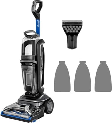 BISSELL Revolution HydroSteam, Teppichreiniger Nasssauger, Teppich Reinigungsgerät für Gründliche Teppichreinigung, Dampfsauger Machine mit HydroSteam Technologie, Leistungsstarker 1300W Motor, 3670N