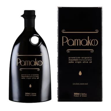Pamako Olivenöl Hochpolyphenol EVOO 2081 mg/kg BIO Sortenrein 500ml Kaltextraktion Kreta – Neue Ernte 2025/2026