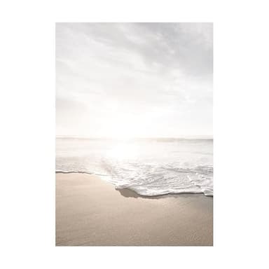 Wandbilder Strand Weiß Beige Foto Auf Leinwand Aesthetic Decor Bild Auf Leinwand Bilder Wohnzimmer Leinwand Bilder Wandbilder Wandtattoo Schlafzimmer Badezimmer Room Decor Kein Rahmen 20x30cm
