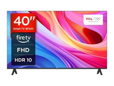 TCL 40SF540 - 40 Zoll FHD Smart Fernseher - HDR & HLG-Dolby Audio-DTS Virtual X /DTS-HD-Metall Randlos-Dual-Band Wifi 5-mit Fire OS 7 System