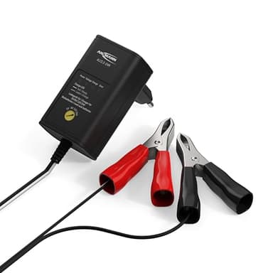 ANSMANN Batterie Ladegerät 2V/6V/12V mit Erhaltungsladung zum Einlagern von Blei Akkus (Gel, Wet, MF, VRLA, AGM) für Oldtimer, Motorrad, Roller, Rasenmäher, Boote usw.