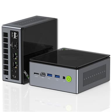 GMKtec Mini-PC Gaming M7 – Ryzen 7 PRO 6850H (8K/16T, bis 4,7 GHz, sicherer als 6800H), Dual 2,5G LAN, Quad-Display, 32 GB DDR5 + 512 GB SSD, Oculink, USB4, HDMI 2.1 – für Gaming, Büro & Schule