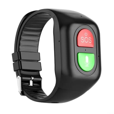 EpheyFIF Sturzerkennung Smart Watch, mit Sturzerkennung & SOS-Alarm, GPS + BD + WIFI Multi-Tracking, elektronischer Zaun, Zwei-Wege-Anruf, Vibrations-/Alarm-Erinnerungen, für die Sicherheit älterer
