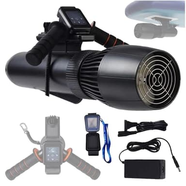 ZEEKYFOR 500-W-Unterwasserscooter, 40 m Tauch- und Schnorchel-Sea-Scooter, Pool-Scooter-Unterwasser-Booster, 9-Gang-Unterwasser-Thruster, Bürstenloser Motor,10000mAh