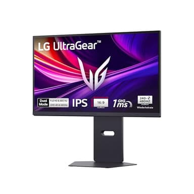 LG, 27zoll, Ultragear 4K UHD, 68.4cm, 16:9, Super Resolution, 3840 x 2160, 480Hz, 1ms, HDR10, AMD FreeSync, DCI-P3, DisplayHDR 600, 27G850A-B.AEU - Schwarz