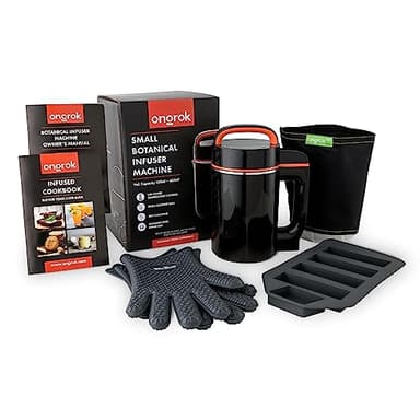ONGROK Kleines Butter-Infuser (230 V), Buttermacher, Botanische Extraktor-Maschine, essbare Maschine, Kräuterbutter-Maschine
