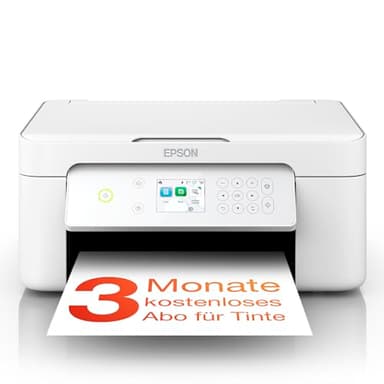 Epson Expression Home XP-4205 3-in-1 Ink Multifunction Printer, Scanner, Copier, WiFi, Single Cartridges, Duplex, 2.4 Inch Display, DIN A4, incl. 3 Months ReadyPrint Flex Ink Rate, Black