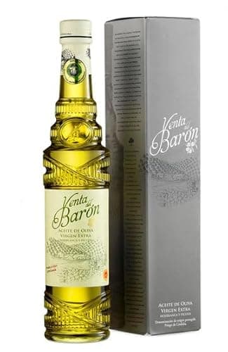 Venta del Barón - Preisgekröntes Premium Natives Extra Virgine Olivenöl Flasche - Kaltgepresst - Sehr hoher Polyphenolgehalt - 500 ml
