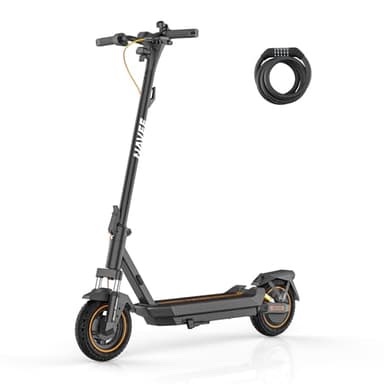 NAVEE E-Scooter GT3 Max D Erwachsene 400W Motor | 75 km Reichweite | Vierfach-Federung | Klappbar mit IPX5 & TÜV-Zulassung Stadtscooter für Kopfsteinpflaster/Steigungen 22%