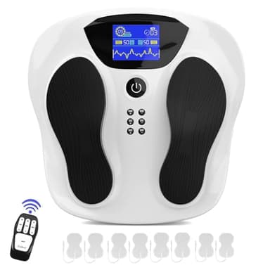 Der Neue Creliver Medic Pro Durchblutungs-Stimulator für Füße und Beine,Wirkt gegen Müdigkeit und Schmerzen in Beinen und Füßen, Verbessert die Blutzirkulation und Reduziert Krämpfe-Weiß