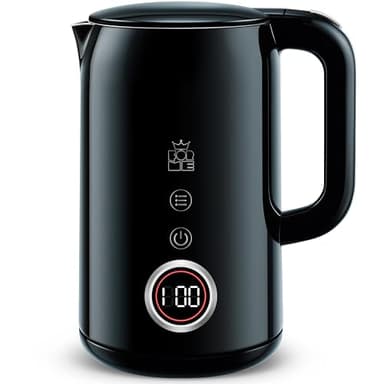 ForMe Edelstahl Wasserkocher 1,7 L mit Temperatureinstellung Temperaturwahl 40-100°C I LED Digitale Temperaturanzeige I Temperatur Einstellbar Kessel I Teekanne Teekessel Warmhaltefunktion I BPA Frei