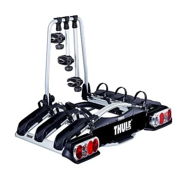 Thule EuroWay G2 922 Fahrradträger für Anhängerkupplung 3 Fahrrader, Silver