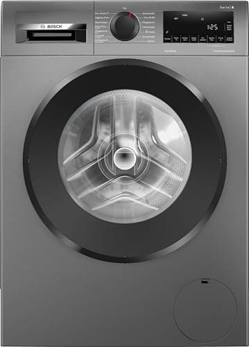 Bosch WGG244ZR10, Serie 6, Frontlader Waschmaschine, 9 kg, 1400 UpM, entfernt 16 Fleckenarten, SpeedPerfect, Maximale Energie- und Wasserersparnis, Nachlegefunktion, besonders hygienisch, AquaStop