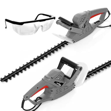 Lehmann ‎LGCAXHT4545E-1 Elektro-Heckenschere 450/45 | elektrische Heckenschneider mit 1500 W Motorleistung | 45 cm Messerlänge und ergonomischer Griff | zum Beschneiden von Hecken und Sträuchern