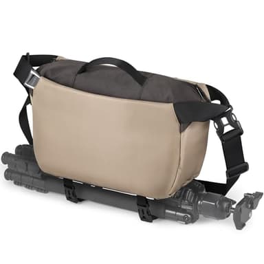 TAAOKA Schultertasche für SLR-Kamera und Zubehör, wasserdichte Kameratasche mit Stativhalterung, DSLR/SLR/Spiegellose Kameras Umhängetasche, Crossbody Kamerataschen für Fotografie (Braun)