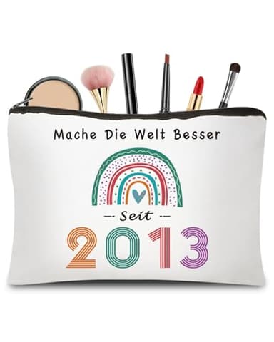 Mädchen Geschenke 12 Jahre - Geschenke Für Mädchen 12 Jahre Make-Up-Tasche oder Stiftetasche Beste Freundinnen, Töchter (2013