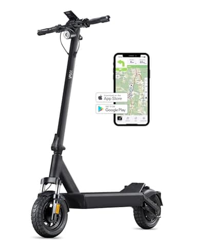VMAX E-Scooter VX4 GT, E-Roller mit Straßenzulassung in D, Reichweite bis zu 100km, 150kg max. Tragkraft, Blinker, Integrierte Federung, LCD-Display