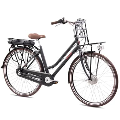 TRETWERK - 28 Zoll E-Bike Damen Pedelec - Sophia schwarz - E-Citybike Damenfahrrad mit 3 Gang Shimano Nexus Nabenschaltung - Elektrofahrrad mit Frontmotor 250W, 36V
