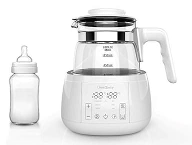 ÜneeQbaby Baby Formula Wasserkocher - Neue eingebaute Nachtlichtfunktion mit integriertem Thermostat, für Flaschenfütterung, absolut leise Item Name (aka Title)