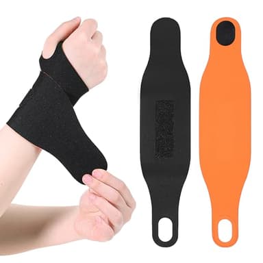 Cobee 2 Stück Handgelenk Bandagen, Verstellbare Handgelenkstütze Bandage Handgelenkbandage Wrist Wraps für Karpaltunnel Handgelenkschoner Schmerzlinderung Sport Fitness