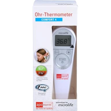 APONORM Fieberthermometer Ohr Comfort 4 1 St