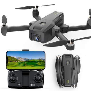 Karuisrc Drohne GPS Professional mit Kamera 4K für Adult Beginner,Follow Me GPS Drohne Auto Return Home,Circle Fly Auto Return,Faltbare RC Drohne Quadrocopter,Optische Flusspositionierung,unter 249g