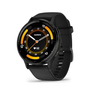 Garmin Venu 3 – GPS-Fitness-Smartwatch mit Bluetooth Telefonie und Sprachassistenz, ultrascharfes 1,4 Zoll AMOLED-Touchdisplay, Fitnessfunktionen, GarminMusic, GarminPay und Rollstuhlmodus