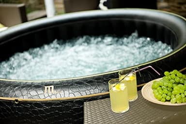 MSPA Premium XXL Whirlpool Luxury Exotic aufblasbar Indoor Outdoor Pool 6 Personen Heizung