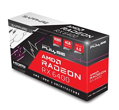 Sapphire Pulse AMD Radeon RX 6400 Gaming 4GB GDDR6