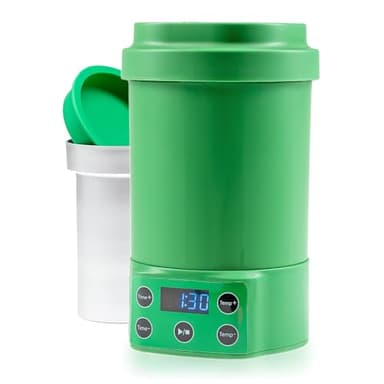 Nebula Boost Decarboxylator & Kräutermischer | Kräuteraktivierung & Kräuterinfusion Buttermixer, Butterhersteller Mit Verschüttungsfreiem Behälter | Hülle & Überarbeitetes Deckeldesign | Grün
