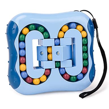 Spiele ab 5 6 7 8 Jahre Jungen Kinder, Spielzeug ab 6 7 8 9 Jährige Junge Zauberwürfel IQ Spiele für 4-9 Jahre Mädchen Junge Stressabbau Spielzeug Intellektuelles Spiel Kinder Geburtstag Geschenk Blau