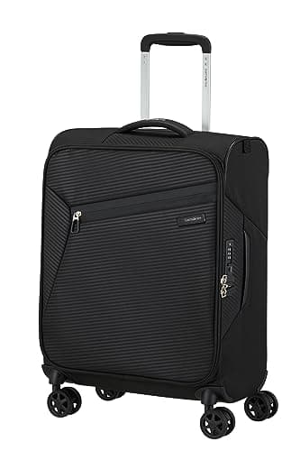 Samsonite Litebeam - Spinner S, Handgepäck, 55 cm, 39 L, Schwarz (Black)