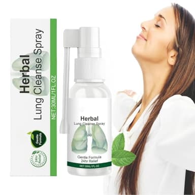 Medivita-Lungenklar-Spray,2025 Neue Lungenreinigungsspray,Natürlich Herbal Lung Cleansing Spray,Atemwege Reinigungsspray,Natürlich LungenreinigungSpray,Professional Lungenreinigungs Sprays