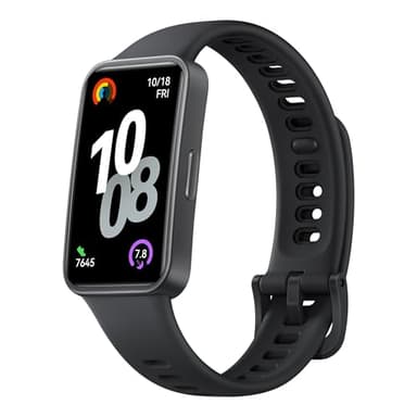 HUAWEI Band 10 Smartwatch, KI-gestütztes Fitness-Tracking, Professionelle Schlafanalyse，Durchschnittliche Herzfrequenzvariabilität (HRV) im Schlaf, Bis zu 14 Tage Akkulaufzeit, iOS & Android, Schwarz