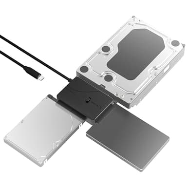 SABRENT USB Typ C zu SSD SATA IDE 2,5 / 3,5 / 5,25 Zoll Festplattenkonverter (USB-DS12)
