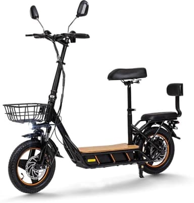 Kukirin E Scooter,Elektro Elektroroller Erwachsene Elektroscooter,E Roller Offroad,Elektro Scooter Roller,100 Km Reichweite,120 KG Tragkraft - C1PRO