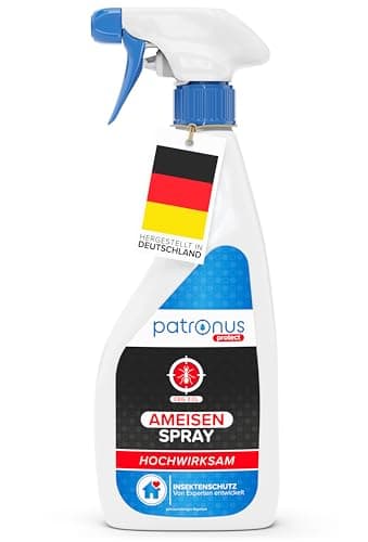 Ameisen-Spray für drinnen & draußen 500ml - effektives Ameisenmittel, zur Abwehr von Ameisen für Haus & Garten mit Sofortwirkung, hochwirksam und laborgeprüft