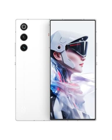 REDMAGIC 10 Air 120Hz Gaming Handy, 5G Android Smartphone, 12GB RAM+256GB ROM, Snapdragon 8 Gen 3, 6.8" AMOLED Full Bildschirm, FHD+ Gaming Telefon, 50MP Kamera, 80W Ladegerät, Dual-SIM Weiß