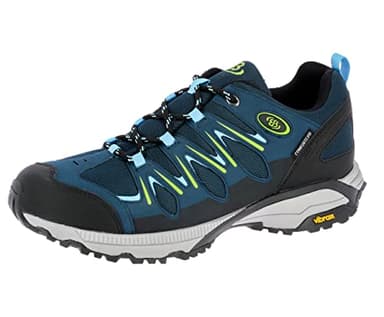 Brütting Damen Expedition Walkingschuhe, Marine Blau Lemon, 42 EU