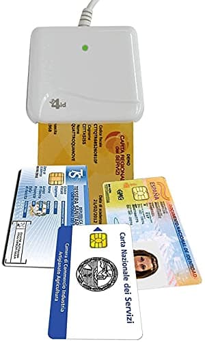 Bit4id, Chipkartenlesegerät, MiniLector Evo, USB 2.0 für CRS - Digitale Signatur und andere Karten