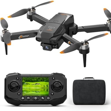 Drohne mit Kamera für Kinder & Erwachsene, 1080P HD LCD-Controller mit 8GB SD-Karte, Bürstenlose Motoren, Stabile Schwebefunktion, Wegpunktflug, Ein-Tasten-Start/Landung - Ideal für Einsteiger