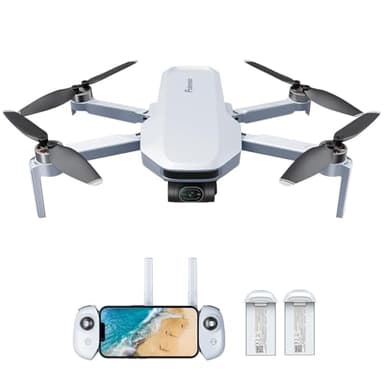 Potensic ATOM GPS Drohne mit 4K Kamera&3-Achsen-Gimbal, Unter 249g, 6KM FPV Übertragung, Visuelles Folgen/QuickShots/RTH, 12MP Fotos Kameradrohne für Anfänger Erwachsene, 2 Akkus 64 Min.Flugzeit, C0