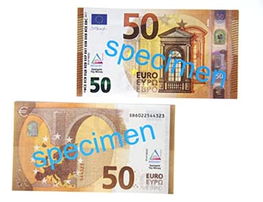 WISSNER® 80624 aktiv lernen - Euro Spielgeld zum Rechnen 100 x 50 Euro Banknoten