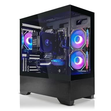 SYSTEMTREFF High-End Gaming PC AMD Ryzen 7 7800X3D 8x5GHz | Nvidia RTX 5060 TI 16GB DX12 | 1TB M.2 NVMe | 32GB DDR5 RAM | Windows 11 | Desktop Computer Rechner für Gamer, Zocker & Streamer