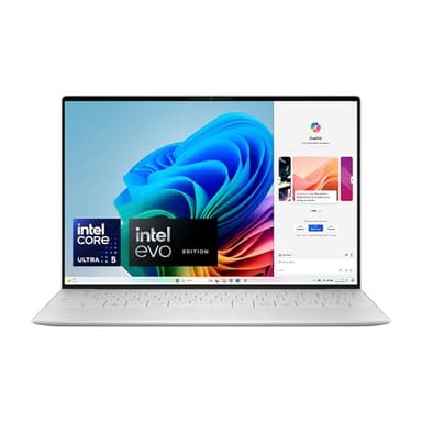 Dell XPS 13 (9350) Laptop Copilot+ 13.4 Inch FHD+ 120Hz, Intel Core Ultra 5 Series 2, 16GB RAM, 512GB SSD, Intel Arc Graphics, Windows 11 Home, Fingerprint Reader, QWERTY Keyboard, Platinum