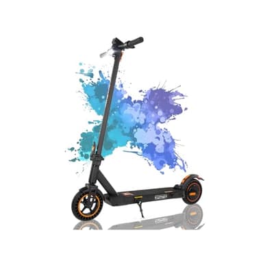 Elektro Scooter für Erwachsene, 39 km Reichweite, Klappbarer E-Roller, 8 Zoll Luftloser Honigwabenreifen Elektro Scooter, 100 kg Belastbarkeit, Kukirin S1 Max