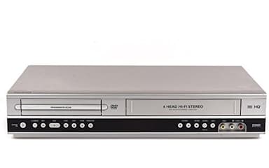 Philips DVP 3055 V DVD-Player und Videorekorder Kombination silber