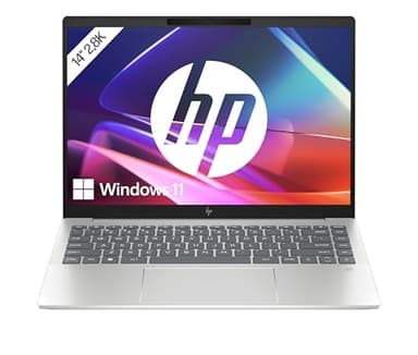 HP Pavilion Plus Laptop | Intel Core Ultra 7 155H | KI optimiert | 14" 2.8K OLED Display | 32GB DDR5 RAM | 1TB PCIe NVMe SSD | Intel Arc Graphics | Windows 11 Home | QWERTZ mit Copilot Key | Silber