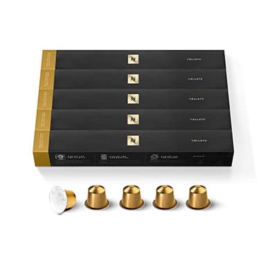 NESPRESSO ORIGINAL Volluto, Espresso mit mittlerer Röstung, Kompatibel mit ORIGINAL Kaffeemaschinen, Kapsel Set aus 50 Kaffeekapseln